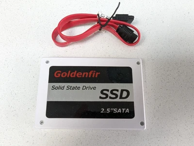 £10 • Buy Goldenfir 60GB SATA III 2.5  Internal Solid State Drive SSD PC With SATA Cable