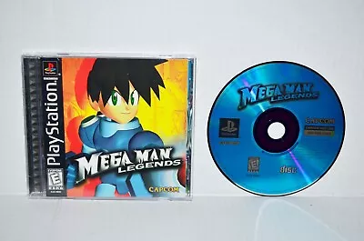 Mega Man Legends (Sony PlayStation 1 1998) PS1 PSOne PSX 2 3 CIB Black Label • $139.95