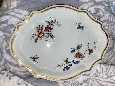 RICHARD GINORI Italy Porcelain Scalloped Tray Beautiful! Vintage • $45