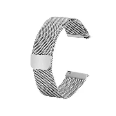 Quick Fit 10 12 14 16 18 20 22 24 Metal Magnetic Milanese Mesh Watch Band Strap • $6.79