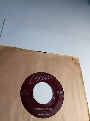 Bobby Day - Rock-In Robin - 45 Record 1958 Original • $5.50