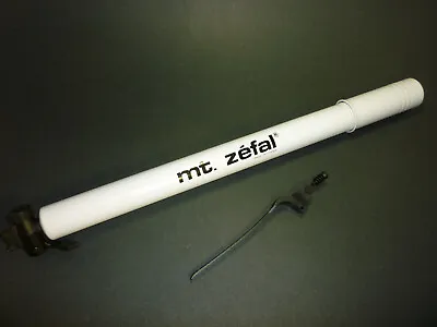 Mt Zefal Fat Tire Frame Pump White Vintage BMX And MTB Medium (16 ) NOS New • $20