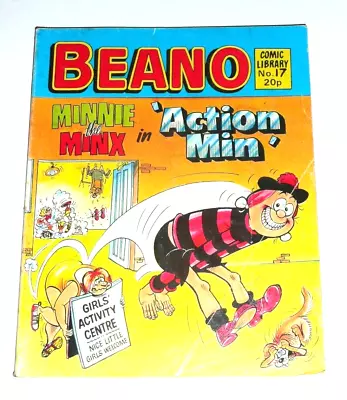 BEANO Comic Library No. 17 - Minnie The Minx Action Min - 1982 • £3.99