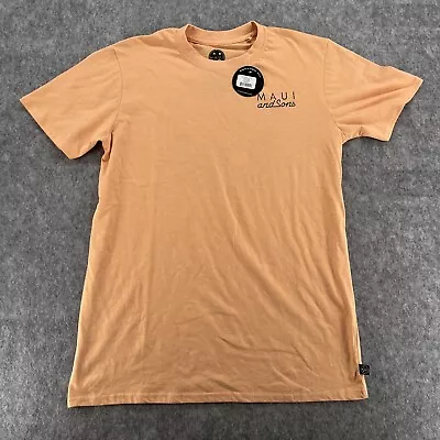 Maui & Sons Mens Mango Circle Logo T Shirt Size M NEW • $19.99