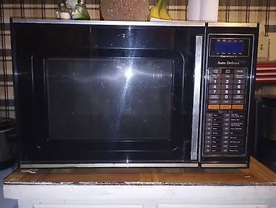 Large Countertop Kenmore Oven/Microwave Combo Model 566.8724980. Woodgrain Used. • $400