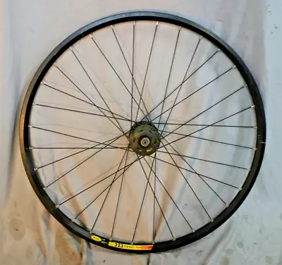 Mavic 26  Front MTB Bike Wheel Deore XT Disc Hub 100/20mm 32S PV QR USA Shipper! • $60.21