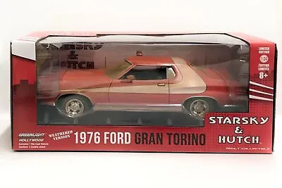 Greenlight Hollywood 84121 1/24 Starsky & Hutch 1976 Ford Gran Torino Diecast • $24.99