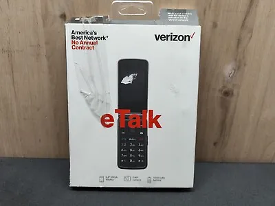 Verizon Wireless Prepaid - Takumi ETalk - 4GB | Prepaid Basic Flip Phone (Gray) • $34.99