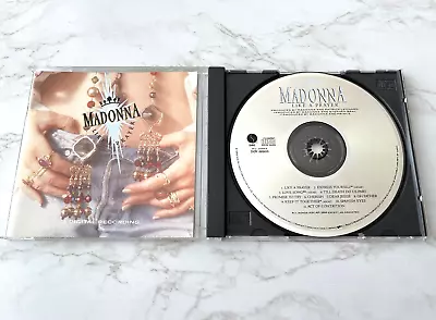 Madonna Like A Prayer CD 1ST USA PRESS! Sire W2 25844 Cherish Love Song RARE! • $16.99