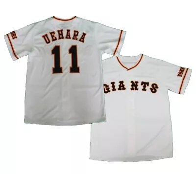 Throwback Koji Uehara #11 Tokyo Baseball Jersey White All Sewn Custom Name S-6XL • $34