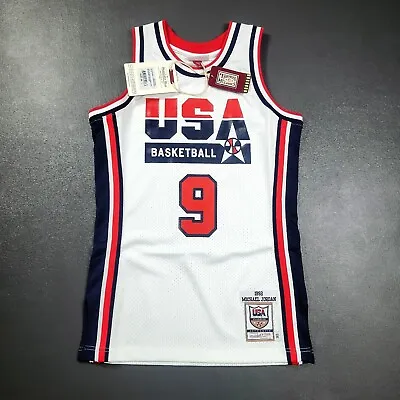 100% Authentic Michael Jordan Mitchell Ness 1992 Dream Team USA Jersey Size 36 S • $250.75