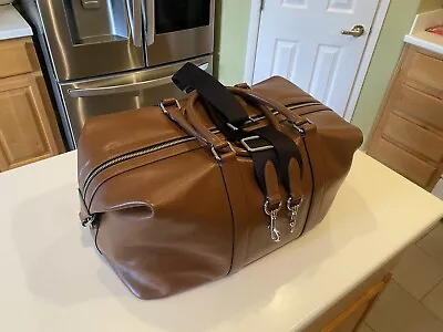 Coach Leather Travel Duffle Bag • $200