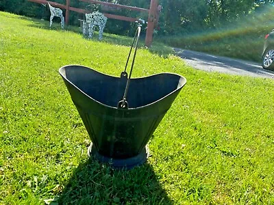 Vintage Lustro Ware Plastic Coal Scuttle Bucket For Decorative Use Only!!! • £19.25