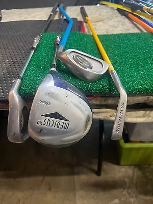 Lot 4 Clubs-medicus-driver-medicus 7 Iron/momentus Weighted Iron/doc Powerstroke • $110