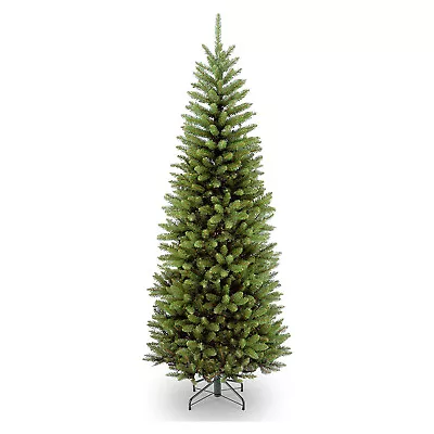 National Tree Kingswood 6' Slim Artificial Unlit Christmas Tree W/ Stand (Used) • $67.58