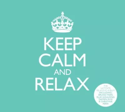 Various Artists : Keep Calm And Relax CD 3 Discs (2012) FREE Shipping Save £s • £2.21