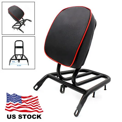US STOCK Detachable Electric Scooter Motorcycle Backrest Rear Shelf Luggage Rack • $52.64