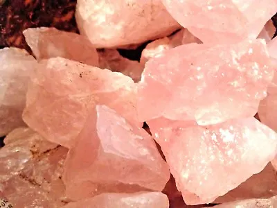 £198 • Buy Gem Rough Rose Quartz Mineral Natural Raw Gemstones Healing Chakra 20grm To 20kg