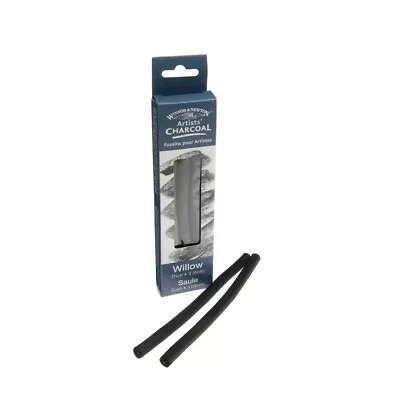 Winsor & Newton Artists Willow Charcoal Thick 12 Sticks. For Drawing Sketching • £6.96