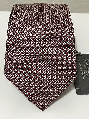 Daniel Cremieux Signature Collection Seven Fold Tie In Red Color. • $29.99