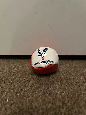 Vintage Crystal Palace FC CPFC Mini Micro Hacky Sack Bean Bag Football Ball Rare • £29.99