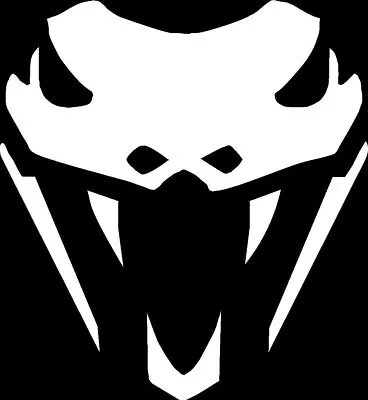 Cobra Viper Head Die Cut Vinyl Car Window Decal Sticker US Made US Seller • $6.79