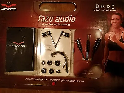 $27.99 • Buy Brand New Sealed V-moda Faze Audio, Noise Isolating In Ear Headphones.