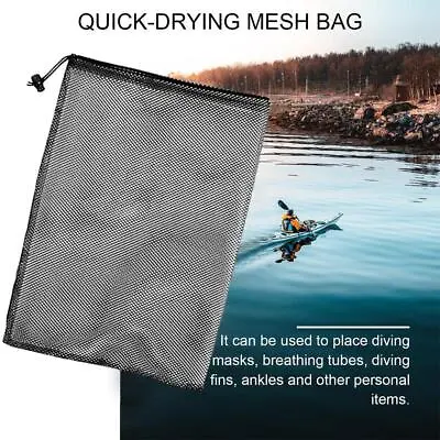 Carrying Mesh Laundry Bag Fashion Design Net Wash Durable Ba SALE • $1.09