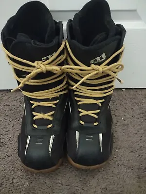 Morrow Snowboard Boots Men Size 7 Grip Shock Injection Molded Sole • $39.95