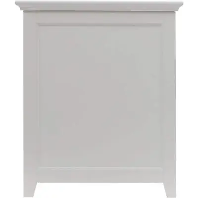 Redmon Laundry Hamper Contemporary Country Wood Shaker Style Panels White • $64.47