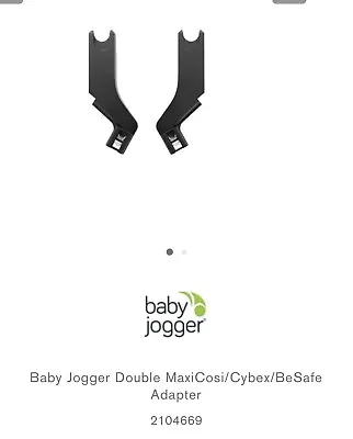 Baby Jogger Double City Mini 2  GT 2 Car Seat Adapters For Maxi Cosi • £75