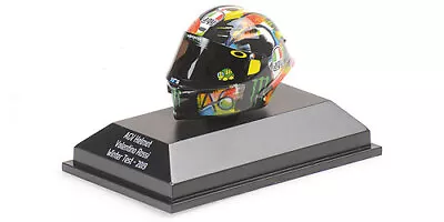 Helmet AGV Valentino Rossi Winter Test 2019 1:8 Model Minichamps • £47.64