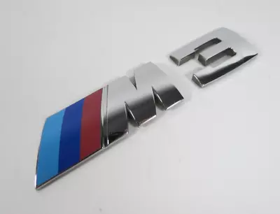01-06 BMW M3 Emblem Rear Trunk Badge Back Sign Symbol Logo Nameplate Genuine OEM • $19.99
