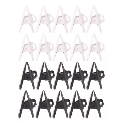 10 Pcs Rotatable Earphone Cable Wire Collar Clips Headphone Wire Clamps • £3.23