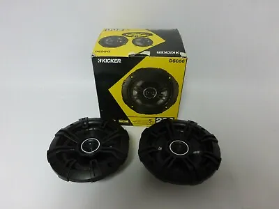 Kicker 43DSC504 DSC50 DS Series 5.25 4-Ohm Coaxial Speaker (Pair) • $32.99