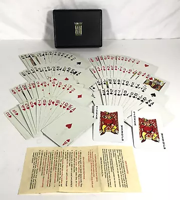 KEM Plastic Playing Cards Two Decks Two Jokers #1274 Copyright 1935 • $19.99