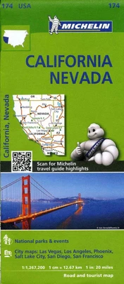 £11.49 • Buy Michelin USA California, Nevada Map 174 By Michelin (English) Folded Book