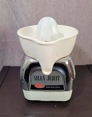 Vintage Proctor Silex JUICIT Citrus Juicer White Made In USA Tested • $39.99