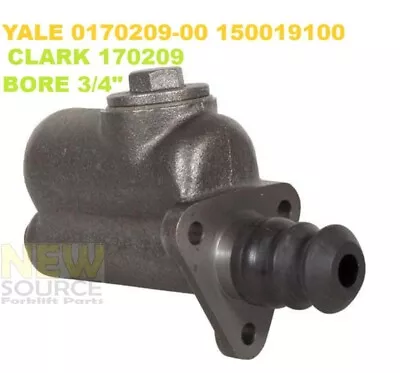 0170209-00 150019100 220050224 Yale 170209 Clark Master Cylinder 3/4    Rf139 • $36