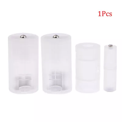 1Pcs AAA To AA/AA To C/D Battery Combination Adaptor Case Storage Box ConveA_-_ • $6.54