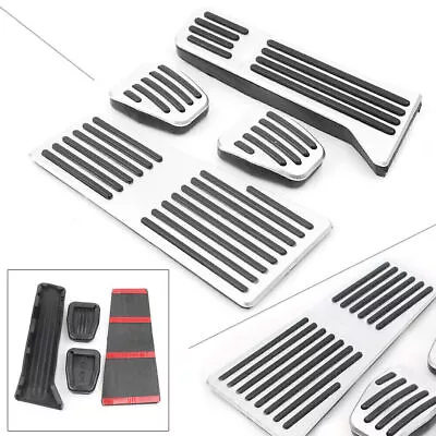 Fuel Gas Brake Clutch Footrest Foot Pedals For Mazda 3 6 CX-5 CX-9 MT Manual Set • $42.57