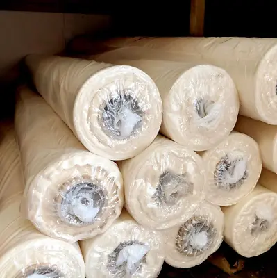 100% Natural Cotton Calico Fabric Medium Weight Craft Sewing Material-150gsm-59  • £10.49
