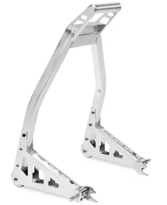 BikeMaster Universal Aluminum Stands - Polished - Rear - TLAMS500 • $90.82