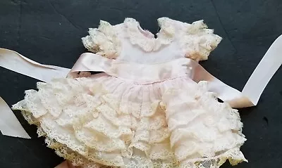 Vintage Madame Alexander Tagged   Renoir  Pink  Dress For 16  Doll • $14.99