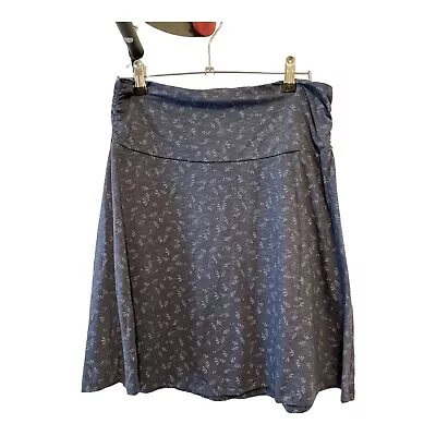 Toad & Co Chaka Skirt Blue Floral Medium • £23.74