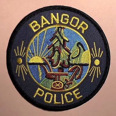 Bangor Maine Police Department Patch / Me • $5.25