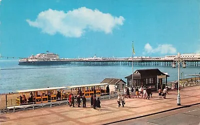£3.75 • Buy Postcard - Brighton Pier - Volks Electric Railway - Suffolk - J Hyman