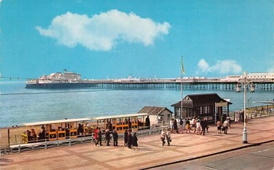 £3.75 • Buy Postcard - Brighton Pier - Volks Electric Railway - Suffolk - J Hyman