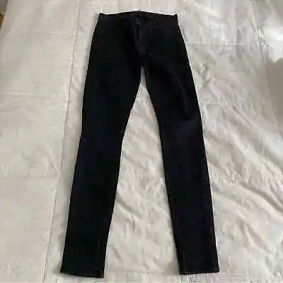 J Brand Black Super Skinny Fearless Jeans Size 25 • $1