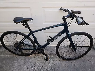 2021 Trek FX 4 Sport Disc Carbon Hybrid Road Commuter Bike • $1375